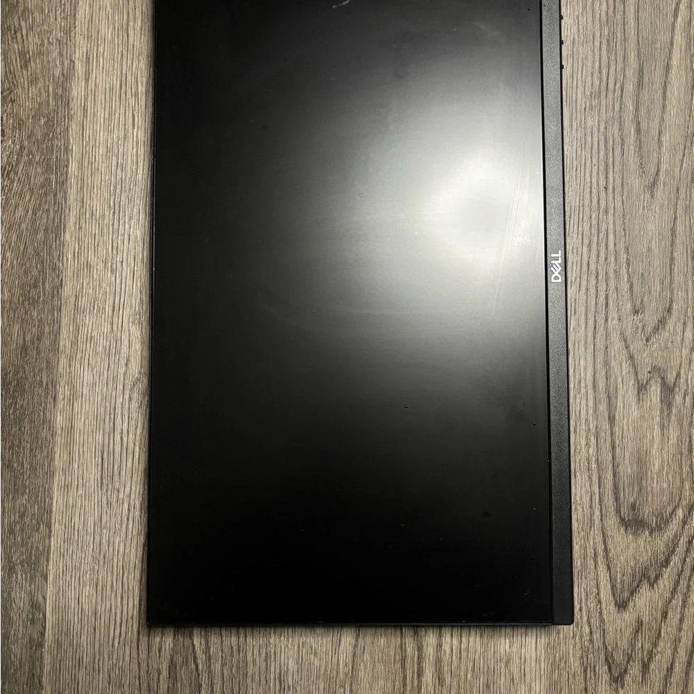 Dell Black Laptop Screen